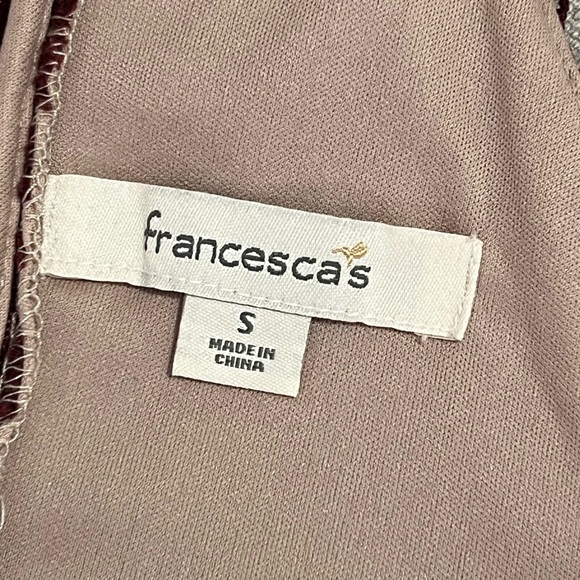 NWOT Francesca’s Maroon Lace Cocktail Dress, Size Small - Picture 11 of 13